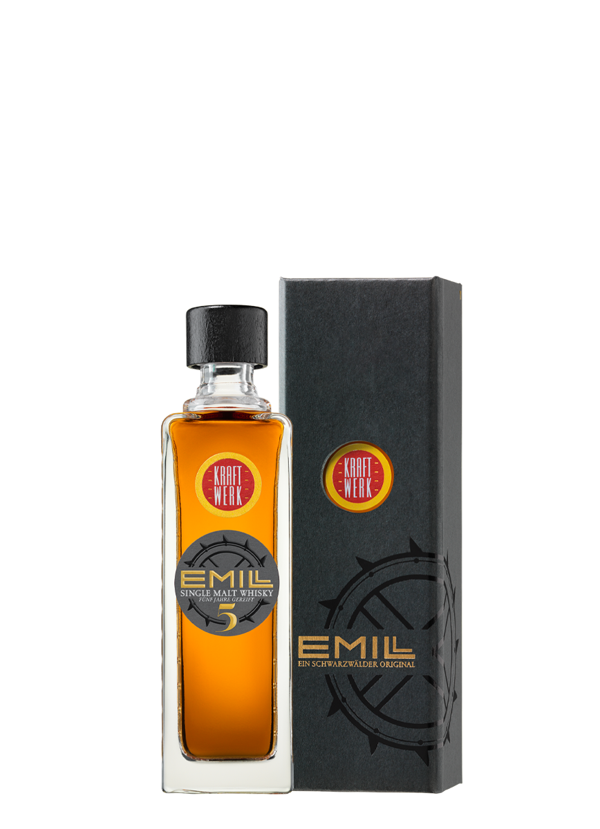 emill-kraftwerk-5-jahre-single-malt-whisky-kleinflasche image 1