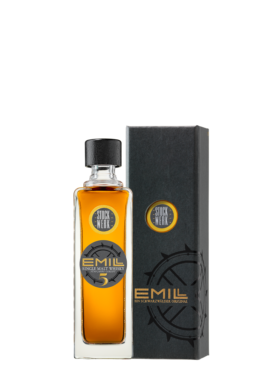 emill-stockwerk-5-jahre-single-malt-whisky-kleinflasche image 1