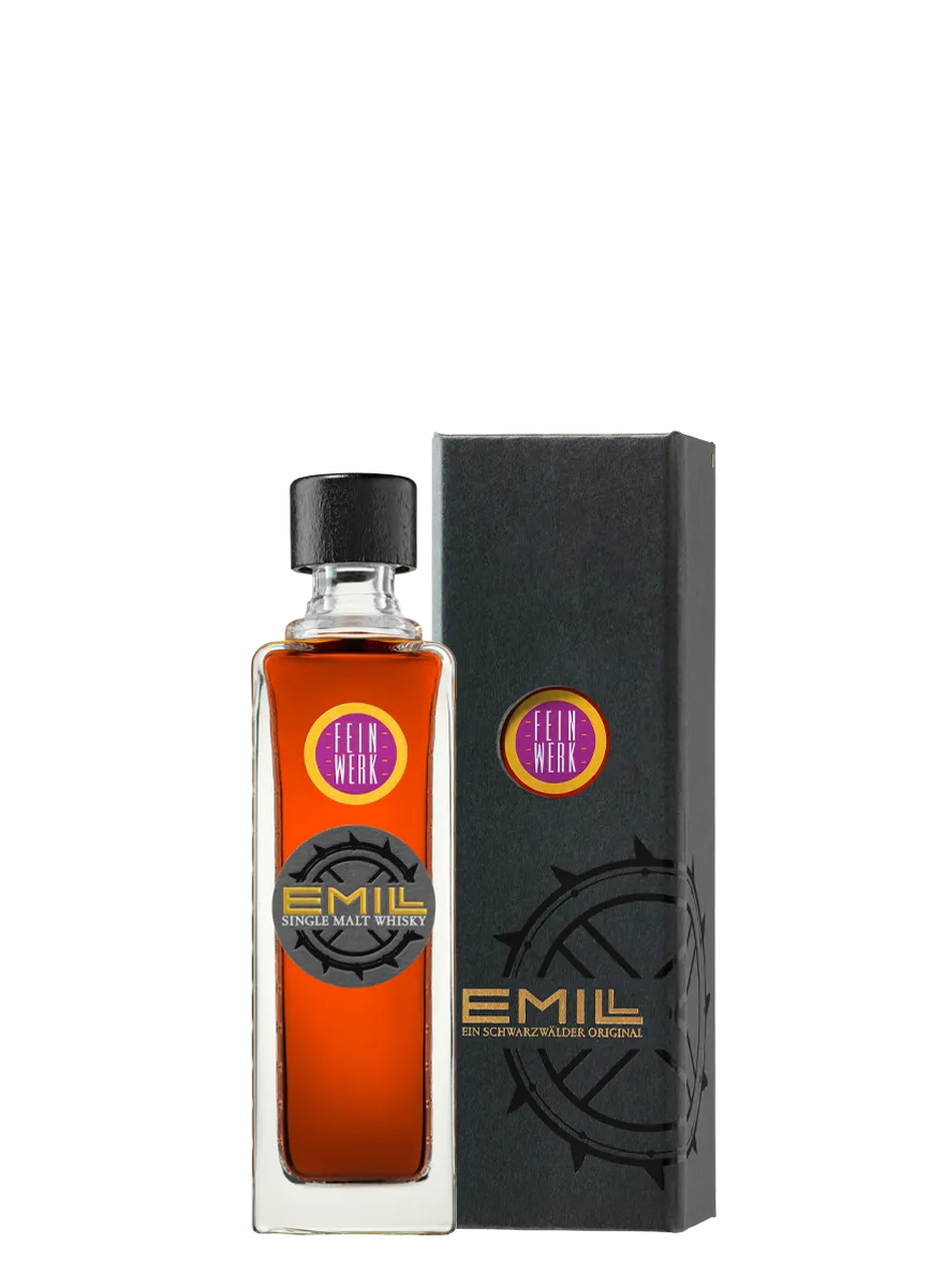 emill-feinwerk-single-malt-whisky-portwein-finish-kleinflasche image 1