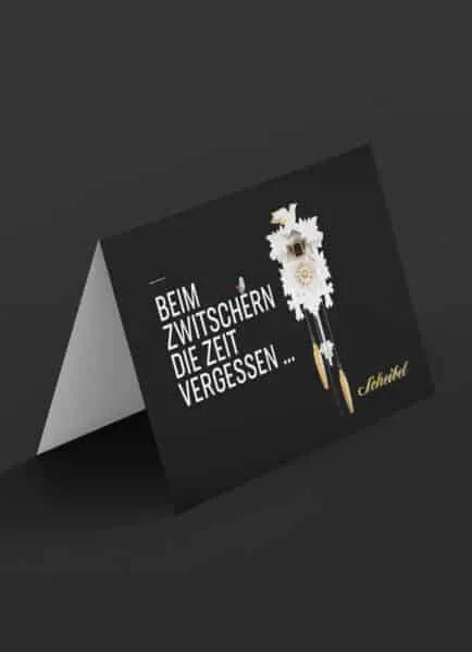 emill-scheibel-gru-karte-beim-zwitschern-die-zeit-vergessen image 1
