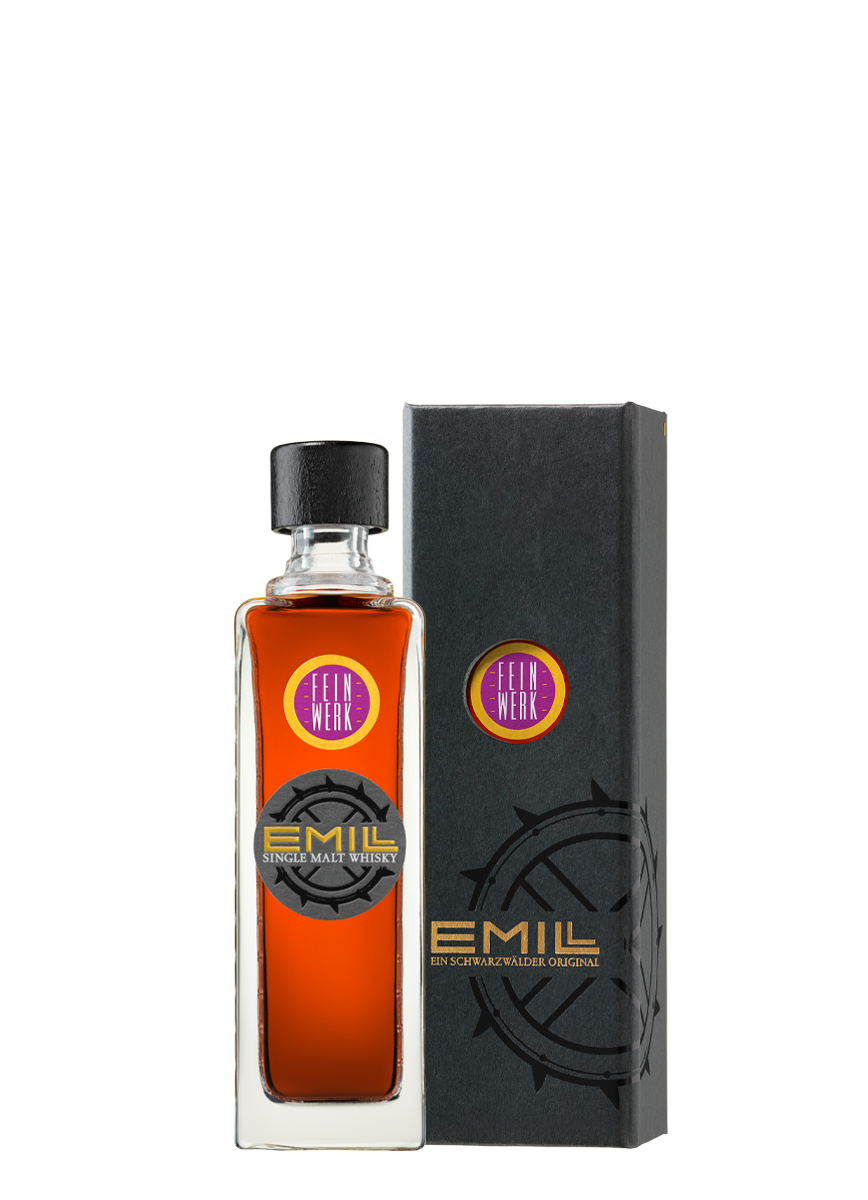 emill-feinwerk-single-malt-whisky-portwein-finish-kleinflasche image 1