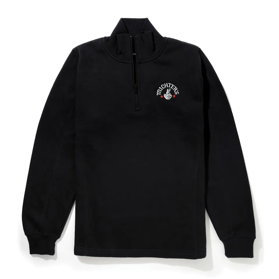michter-s-1-4-zip-sweatshirt-damen-mit-logo-stick image 1