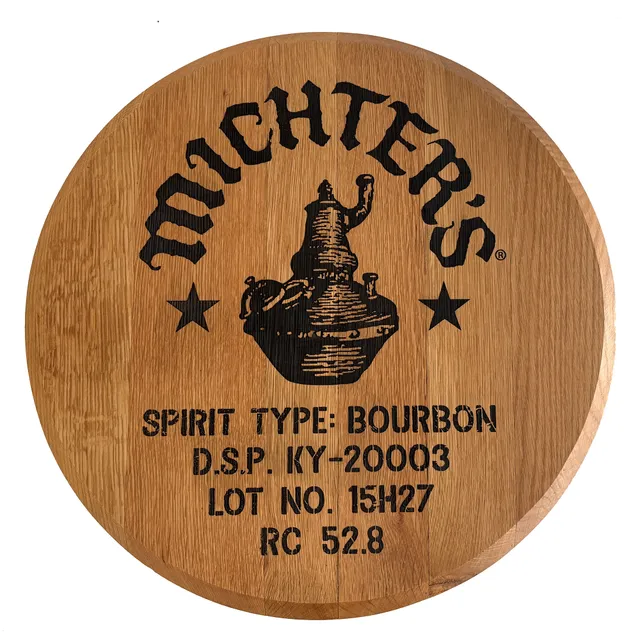 michter-s-barrel-head-fassdeckel-mit-logo image 1