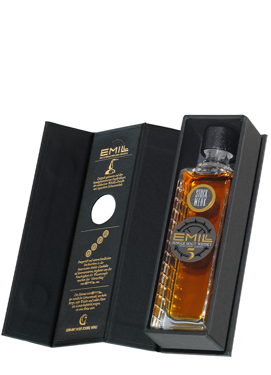 emill-stockwerk-5-jahre-single-malt-whisky-kleinflasche image 3