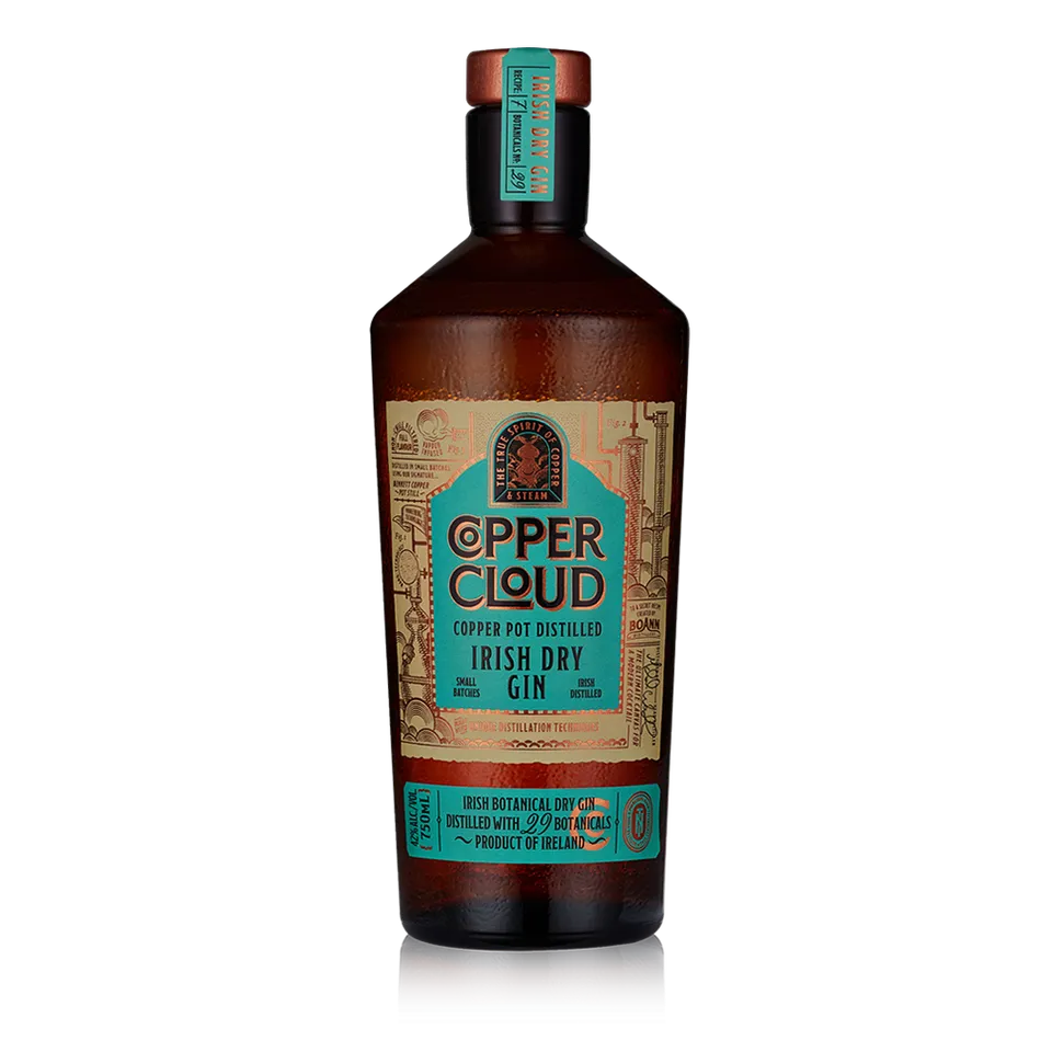 boann-copper-cloud-irish-dry-gin-0-7l-29-botanicals image 1
