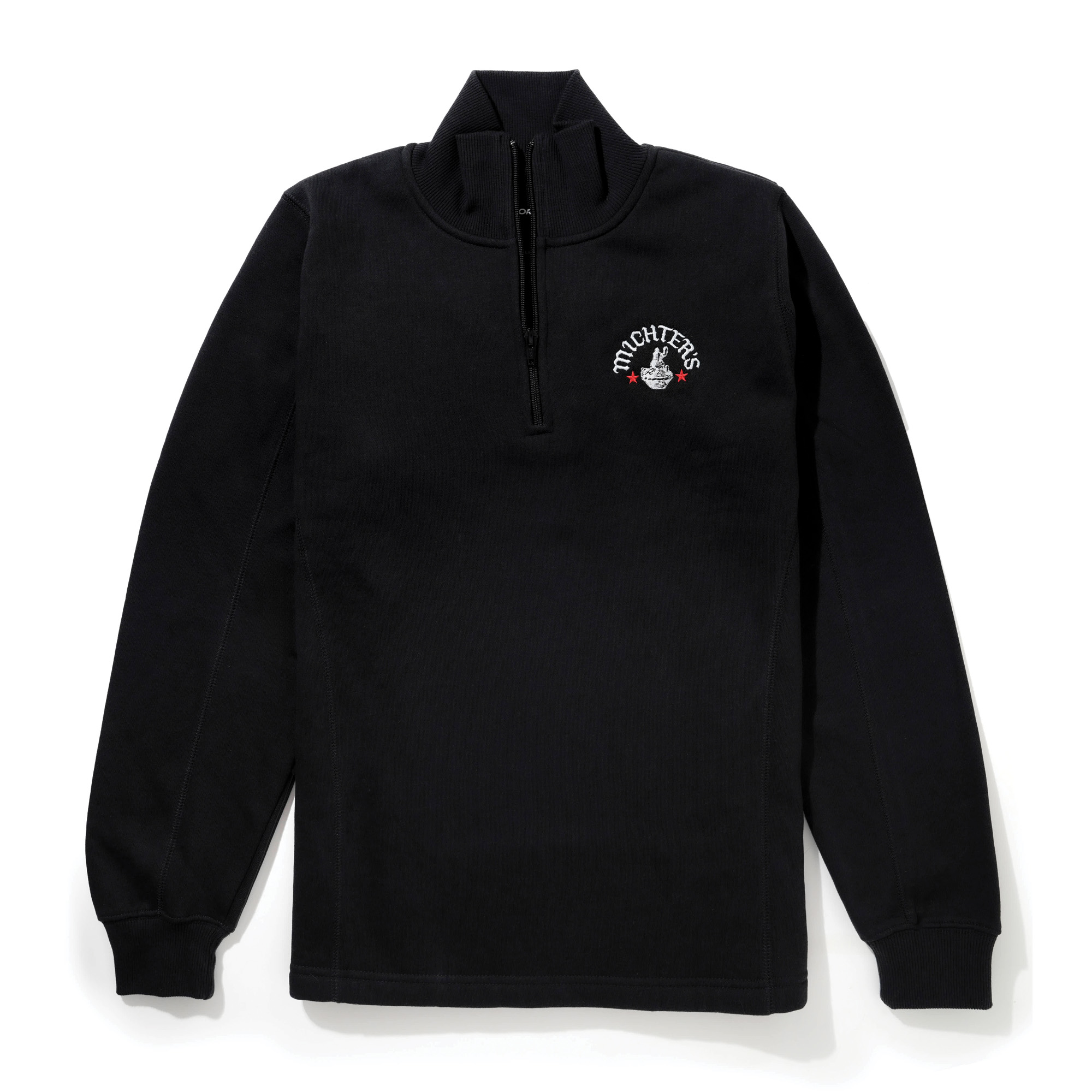 michter-s-1-4-zip-sweatshirt-damen-mit-logo-stick image 1