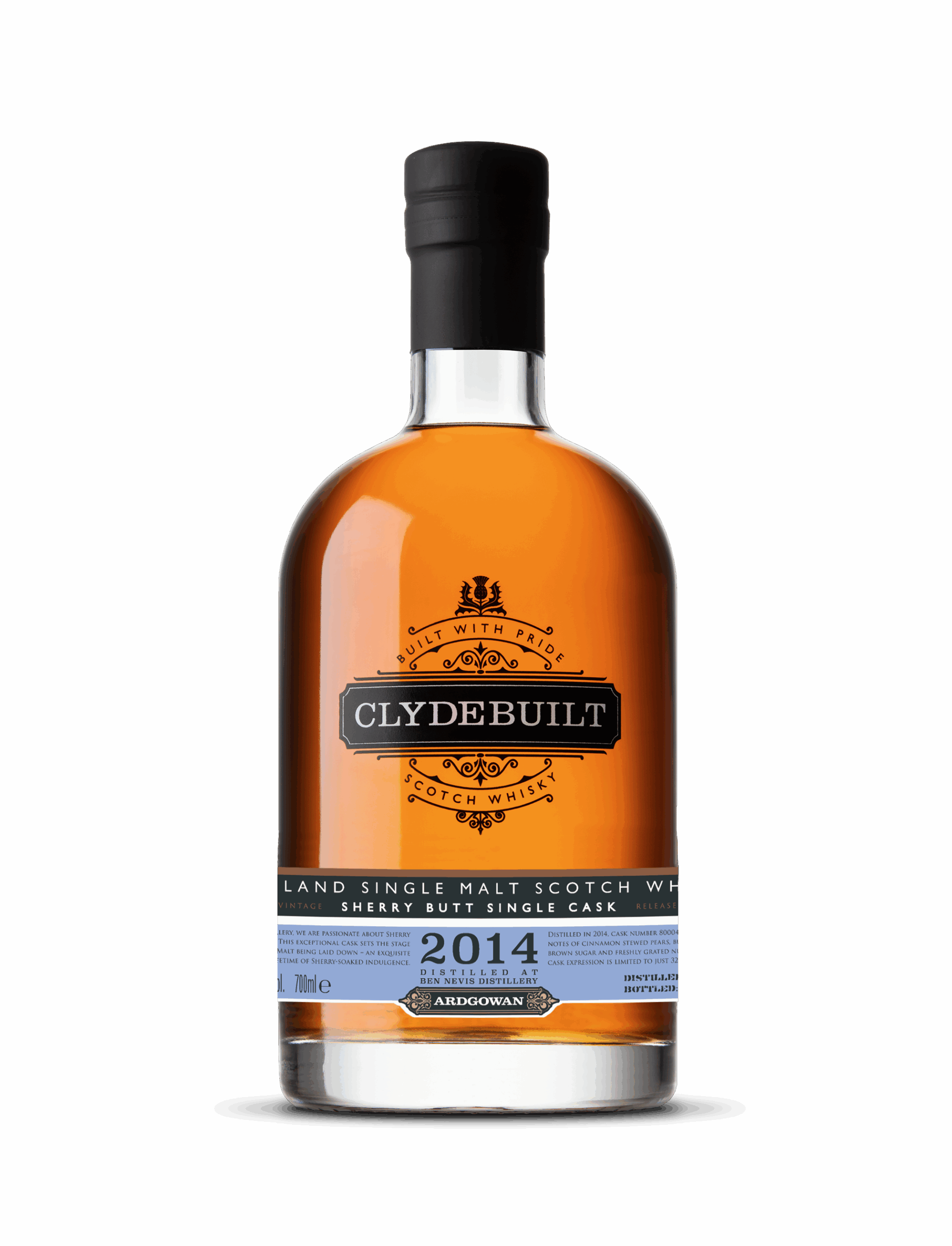 ardgowan-clydebuilt-2014-ben-nevis-sherry-butt-single-cask-scotch-whisky image 1