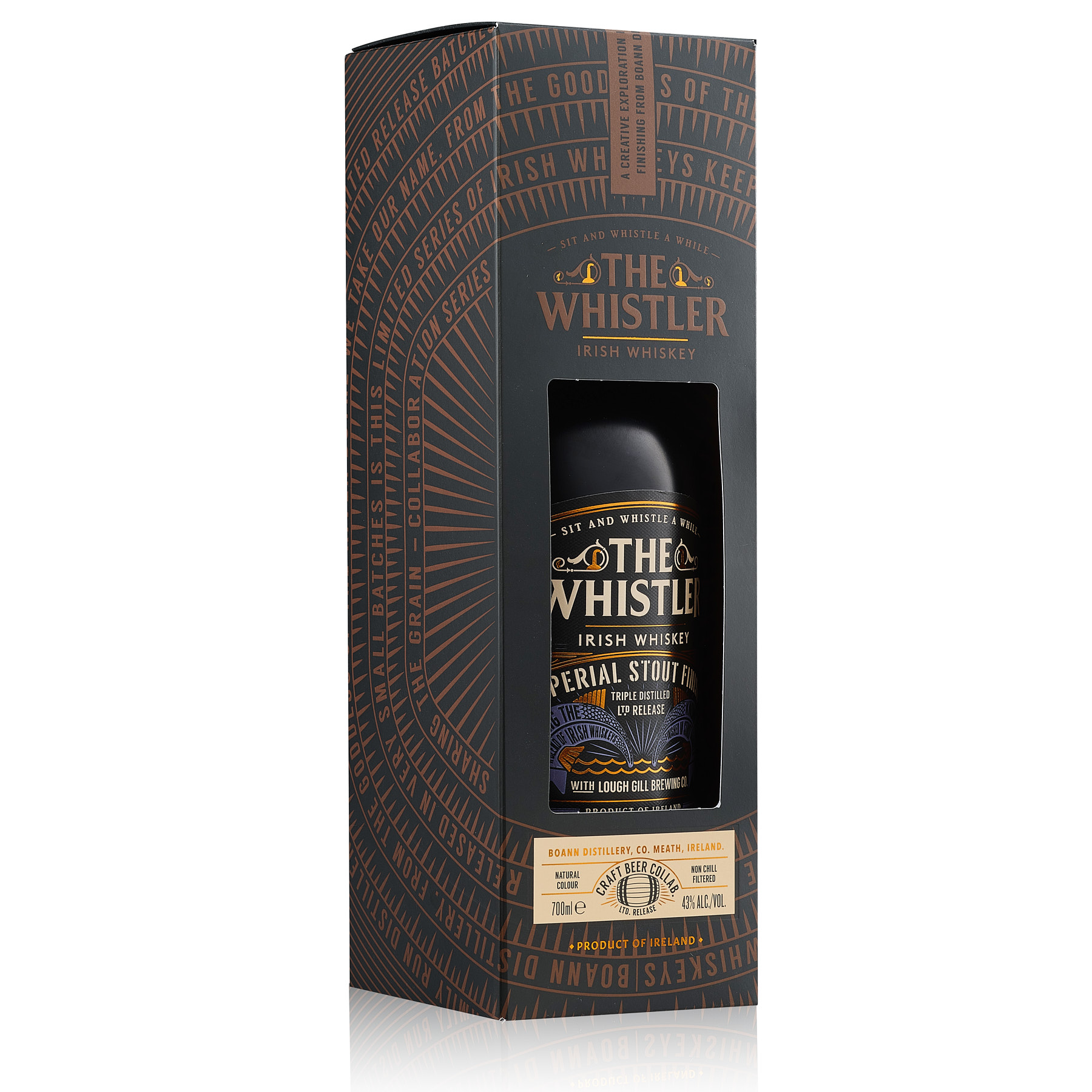 boann-the-whistler-imperial-stout-cask-finish-batch-003-irish-whiskey-70cl image 2