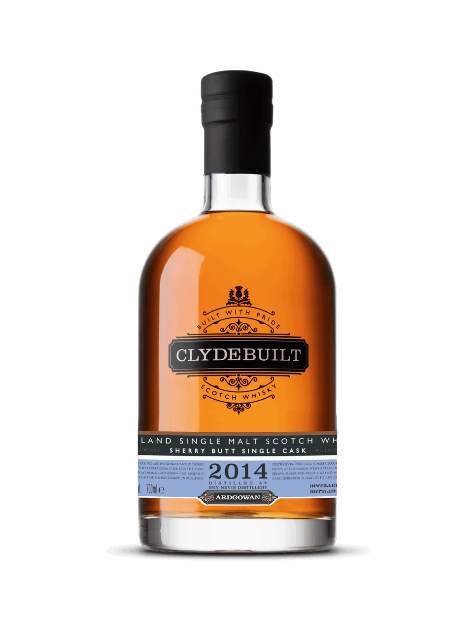 ardgowan-clydebuilt-2014-ben-nevis-sherry-butt-single-cask-scotch-whisky image 1
